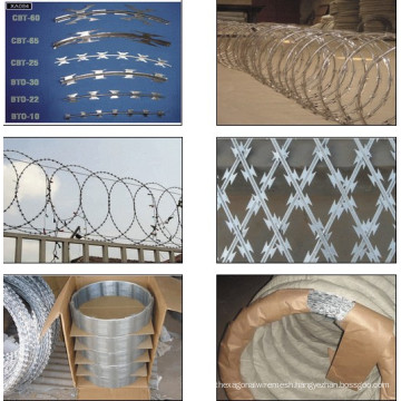 Concertina Razor Wire of Ss Grade 304